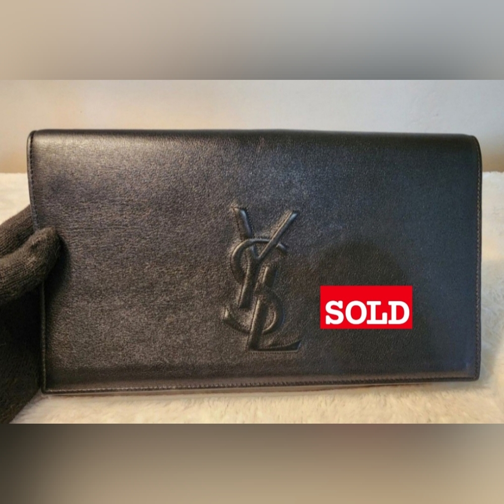 ❌️SOLD❌️YSL clutch